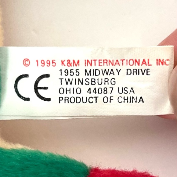 K&M Toys Vintage Km International Inc 994 Red Eye Tree Frog Stuff